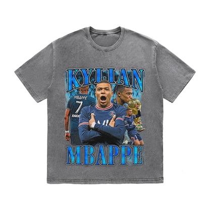 RDMCLOTHINGART tapestry hoodie KYLIAN MBAPPE HEAVY WEIGHT COTTON TEE-9164