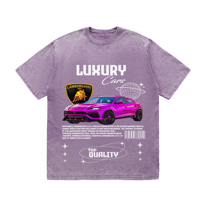 RDMCLOTHINGART tapestry hoodie LAMBORGHINI HEAVY WEIGHT COTTON TEE-9103