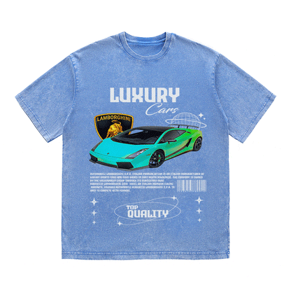 RDMCLOTHINGART tapestry hoodie LAMBORGHINI HEAVY WEIGHT COTTON TEE-9104