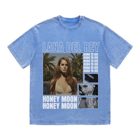 LANA DEL REY HEAVY WEIGHT COTTON TEE-9005