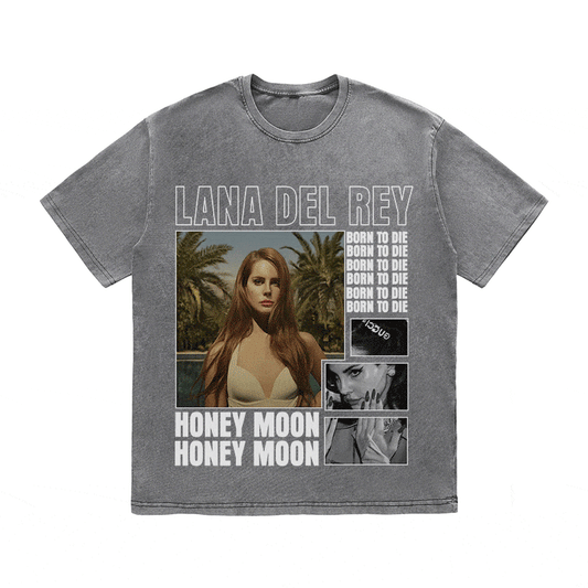 LANA DEL REY HEAVY WEIGHT COTTON TEE-9005