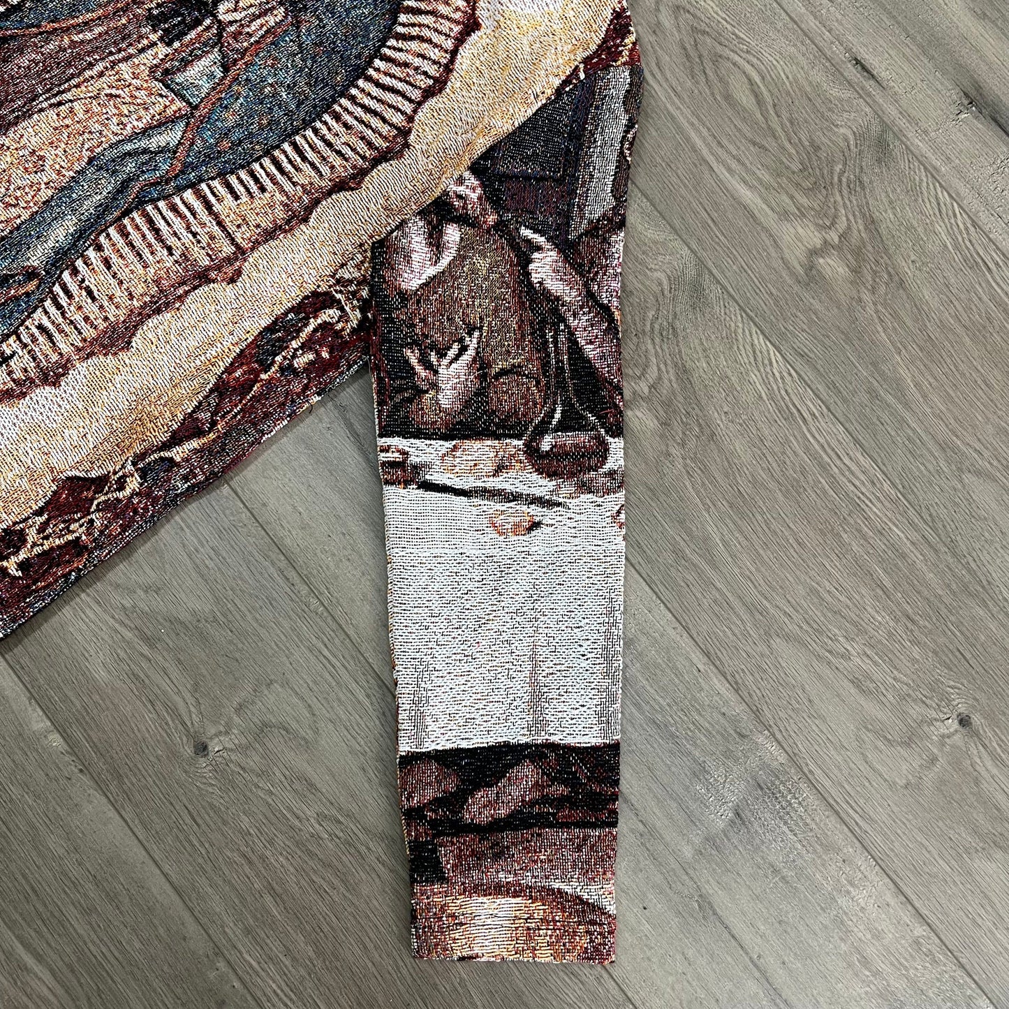 RDMCLOTHINGART tapestry hoodie LAST DINNER TAPESTRY HOODIE