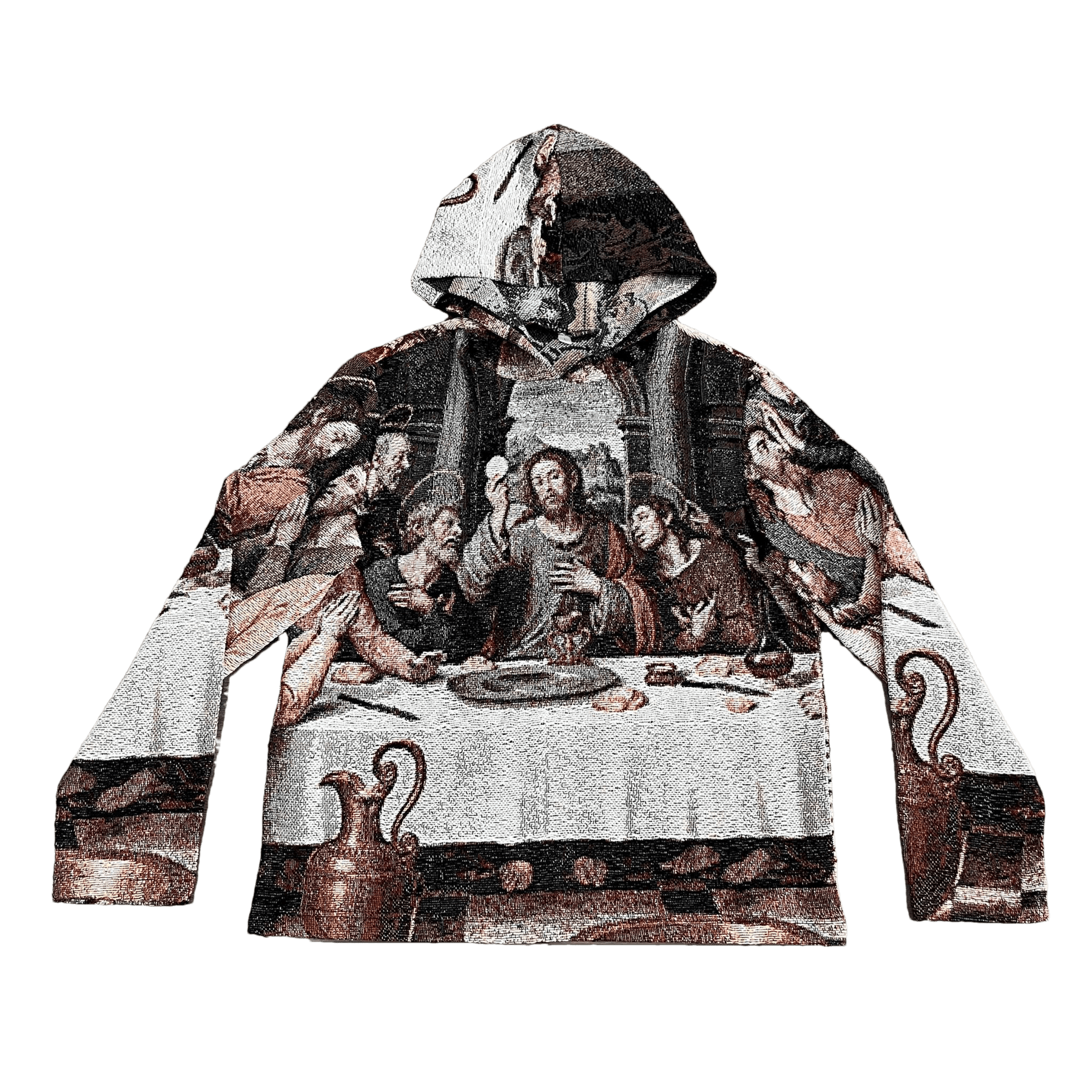 RDMCLOTHINGART tapestry hoodie LAST DINNER TAPESTRY HOODIE