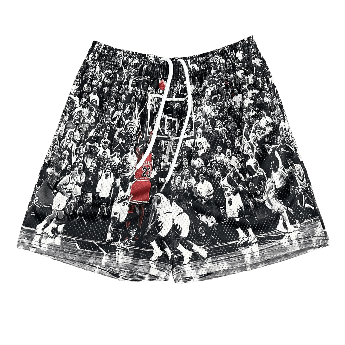 RDMCLOTHINGART tapestry hoodie LAST SHOT MESH SHORTS-8692