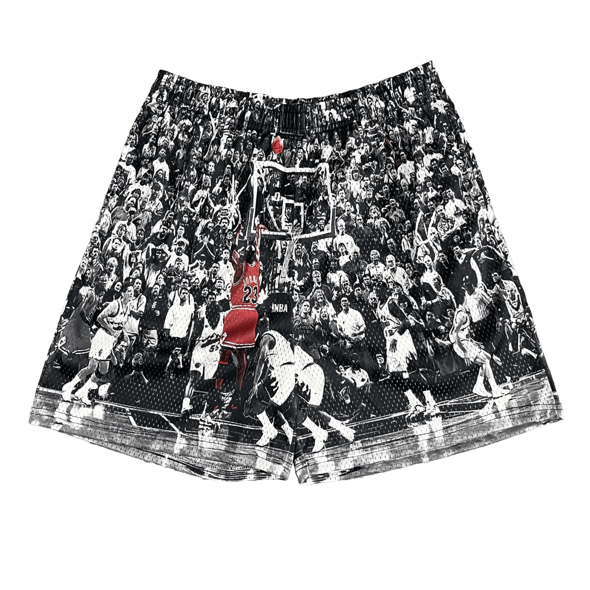 RDMCLOTHINGART tapestry hoodie LAST SHOT MESH SHORTS-8692