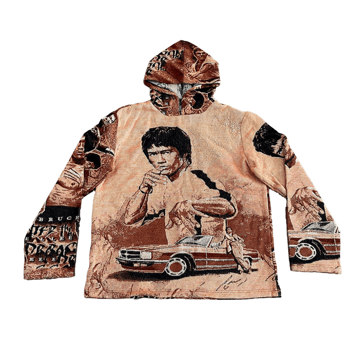 RDMCLOTHINGART tapestry hoodie LEE TAPESTRY HOODIE