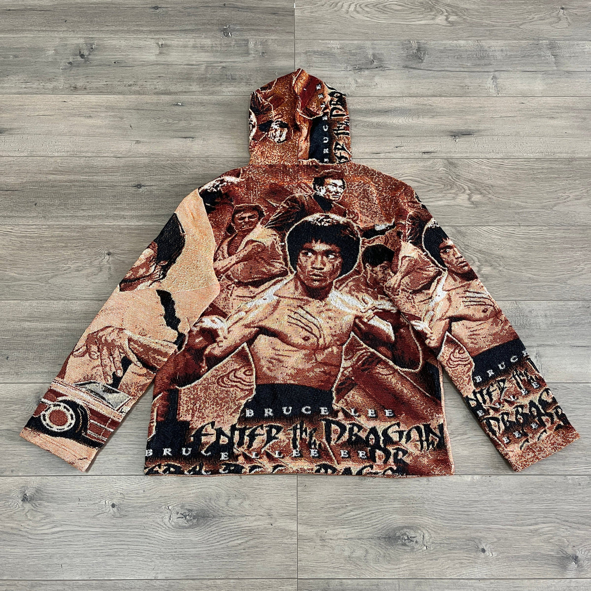 RDMCLOTHINGART tapestry hoodie LEE TAPESTRY HOODIE