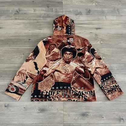 RDMCLOTHINGART tapestry hoodie LEE TAPESTRY HOODIE