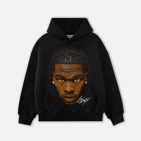 RDMCLOTHINGART tapestry hoodie LILBABY HEAD HOODIE-1063