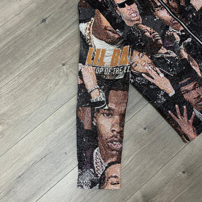 RDMCLOTHINGART tapestry hoodie LILBABY  TAPESTRY JACKET