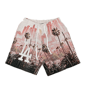 RDMCLOTHINGART tapestry hoodie LOS ANGELES TAPESTRY SHORTS