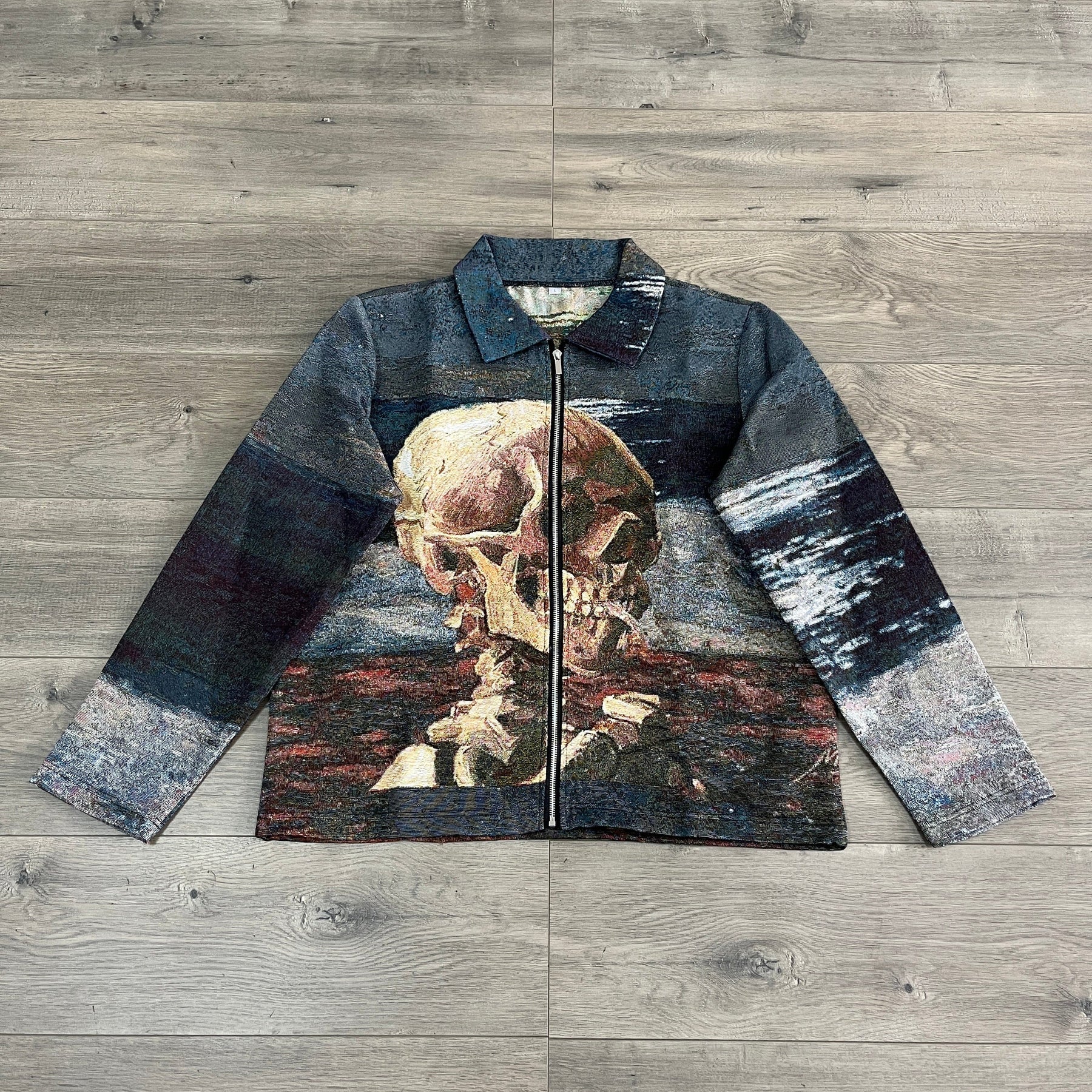 RDMCLOTHINGART tapestry hoodie LOVE & DEATH TAPESTRY JACKET