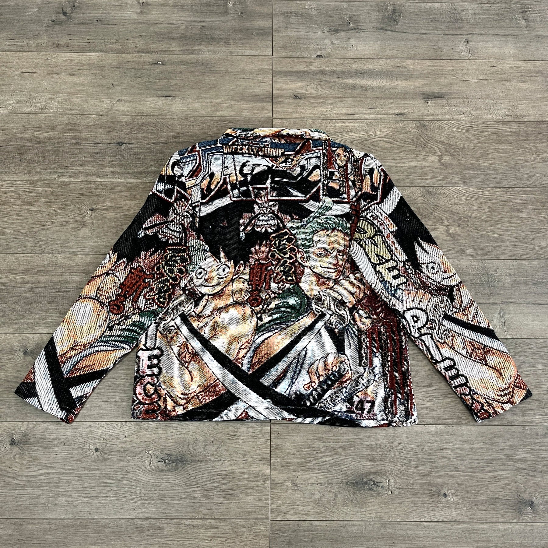 RDMCLOTHINGART tapestry hoodie LUFFY&ZORO TAPESTRY JACKET