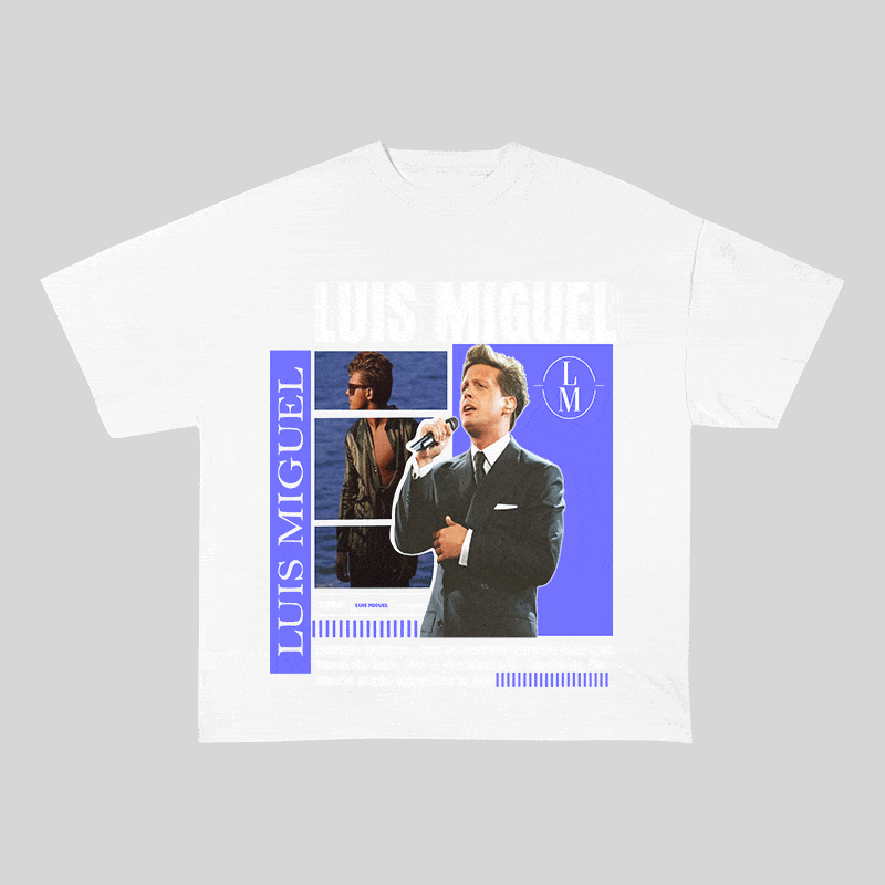 RDMCLOTHINGART tapestry hoodie LUIS MIGUEL HEAVY WEIGHT COTTON TEE-9006