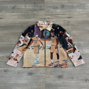 RDMCLOTHINGART tapestry hoodie LUKA&JAMES TAPESTRY JACKET