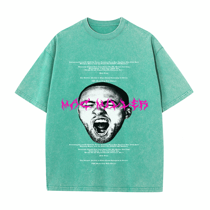 RDMCLOTHINGART tapestry hoodie MAC MILLER HEAVY WEIGHT COTTON TEE-8885