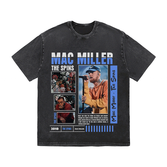 MAC MILLER HEAVY WEIGHT COTTON TEE-9007