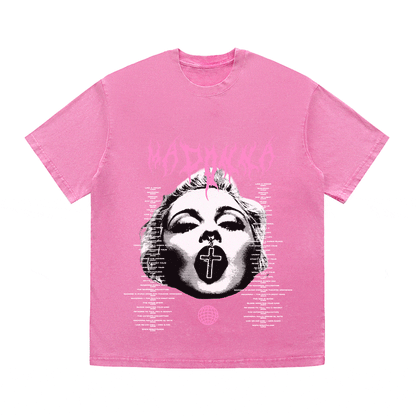 RDMCLOTHINGART tapestry hoodie MADONNA HEAVY WEIGHT COTTON TEE-8938