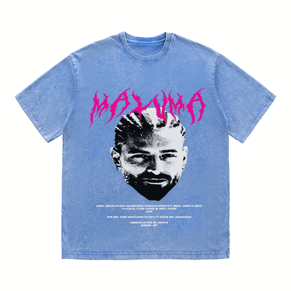 RDMCLOTHINGART tapestry hoodie MALUMA HEAVY WEIGHT COTTON TEE-8939