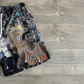 RDMCLOTHINGART tapestry hoodie MAMBA 8 TAPESTRY SHORTS