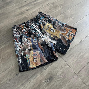 RDMCLOTHINGART tapestry hoodie MAMBA 8 TAPESTRY SHORTS