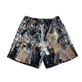 RDMCLOTHINGART tapestry hoodie MAMBA 8 TAPESTRY SHORTS