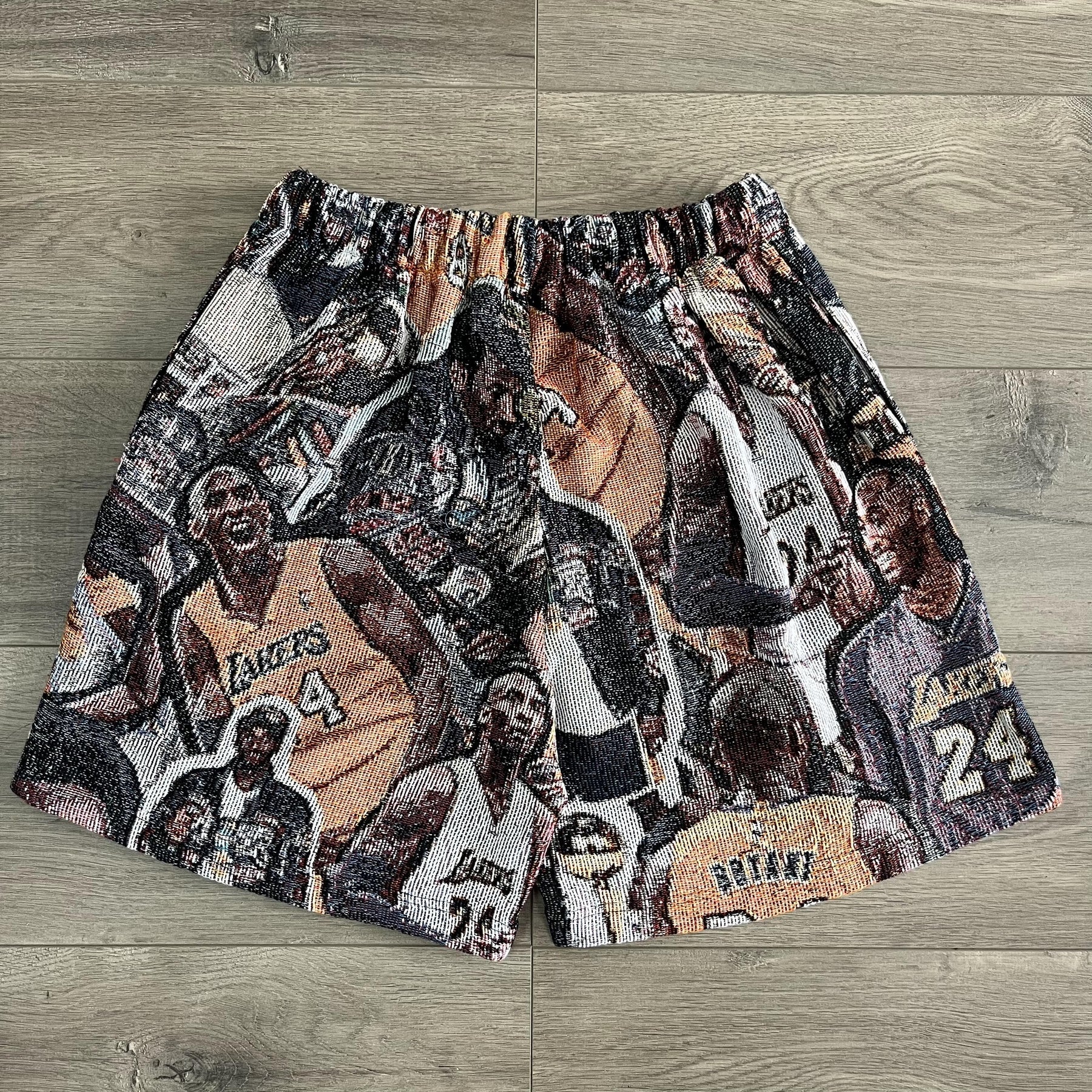 RDMCLOTHINGART tapestry hoodie MAMBA CHAMPION TAPESTRY SHORTS