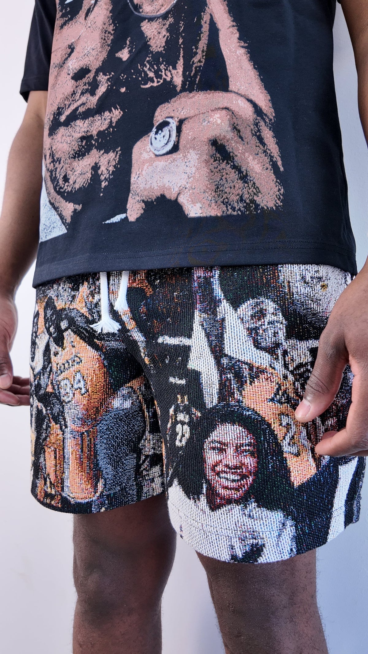 RDMCLOTHINGART tapestry hoodie MAMBA FOREVER TAPESTRY SHORTS