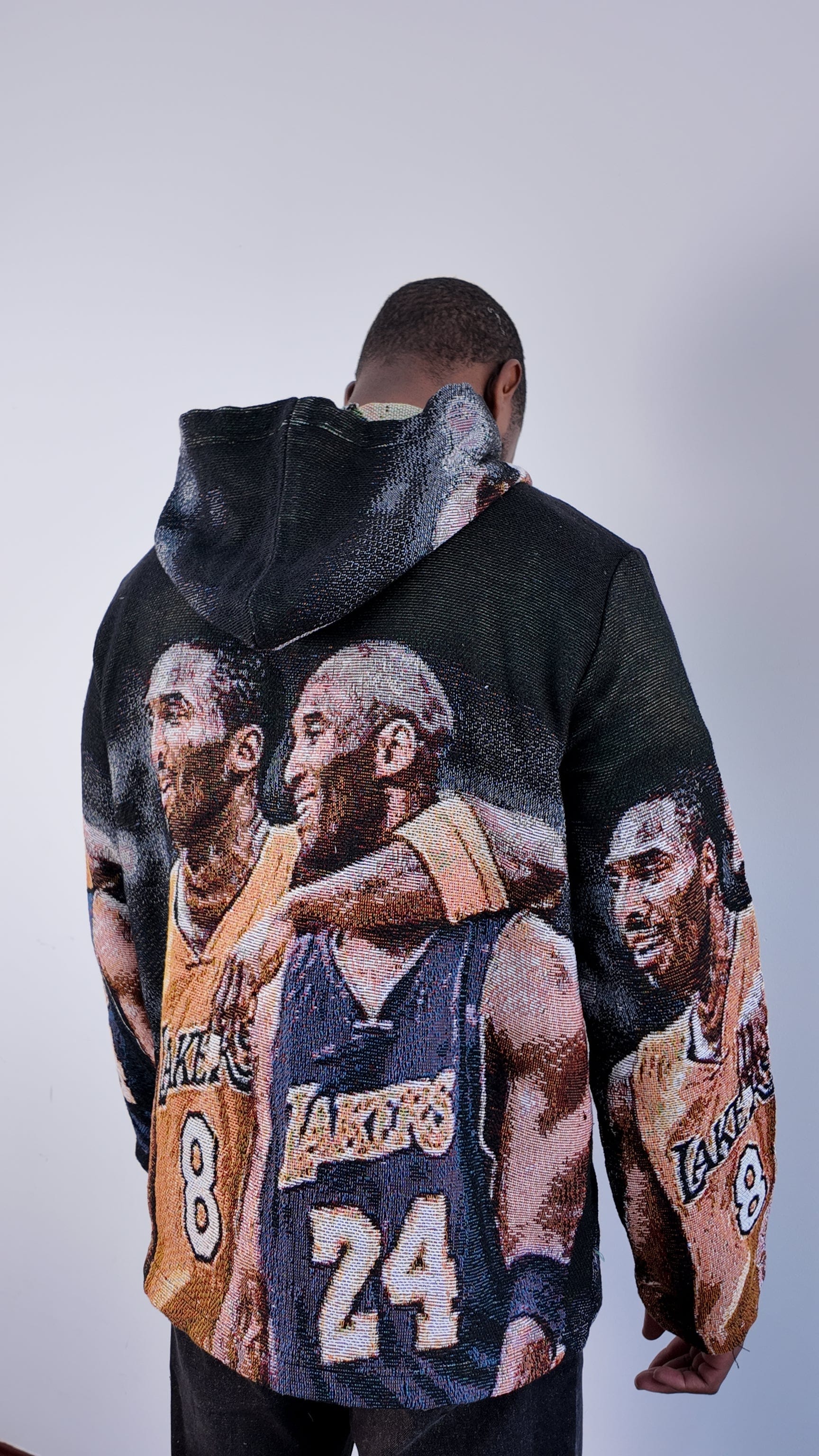 RDMCLOTHINGART tapestry hoodie MANBA 8&24 TAPESTRY HOODIE