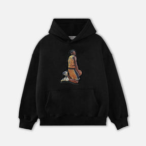 RDMCLOTHINGART tapestry hoodie MANBA 8 SLAM TAPESTRY PATCH HOODIE-9003