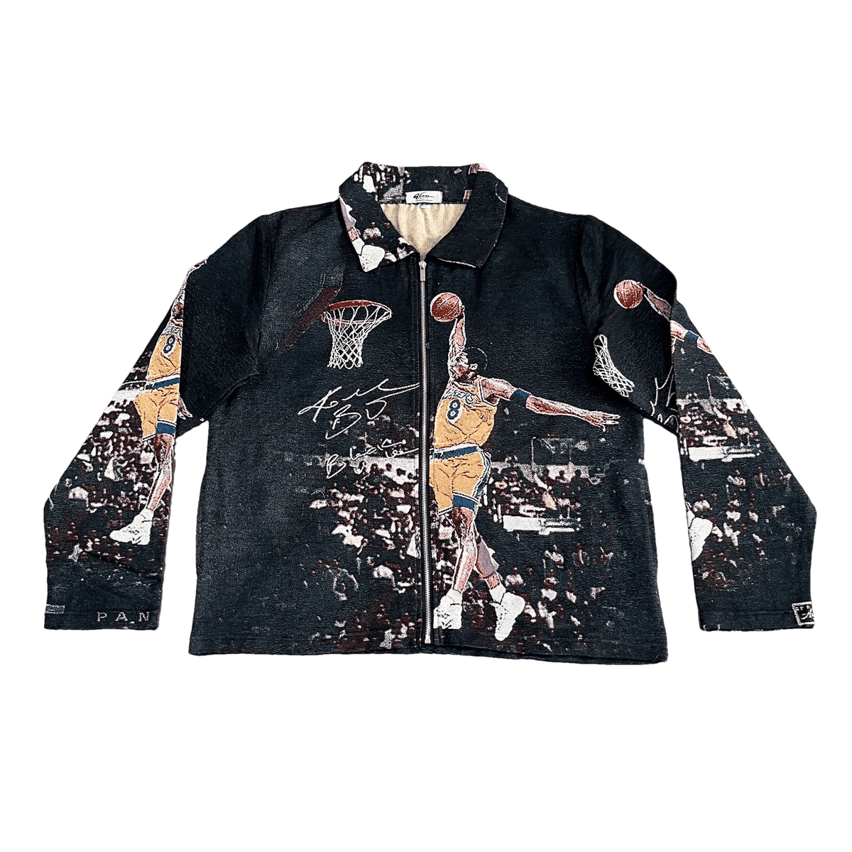 RDMCLOTHINGART tapestry hoodie MANBA DUNK TAPESTRY JACKET