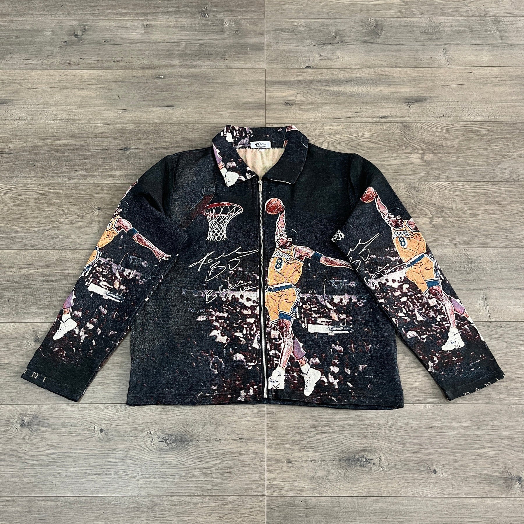 RDMCLOTHINGART tapestry hoodie MANBA DUNK TAPESTRY JACKET