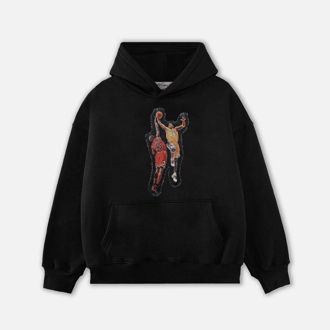 RDMCLOTHINGART tapestry hoodie MANBA VS MJ TAPESTRY PATCH HOODIE-9026