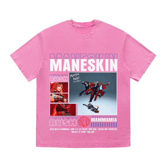 MANESKIN HEAVY WEIGHT COTTON TEE-9008
