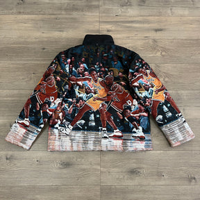 RDMCLOTHINGART tapestry hoodie MATCH UP TAPESTRY COAT