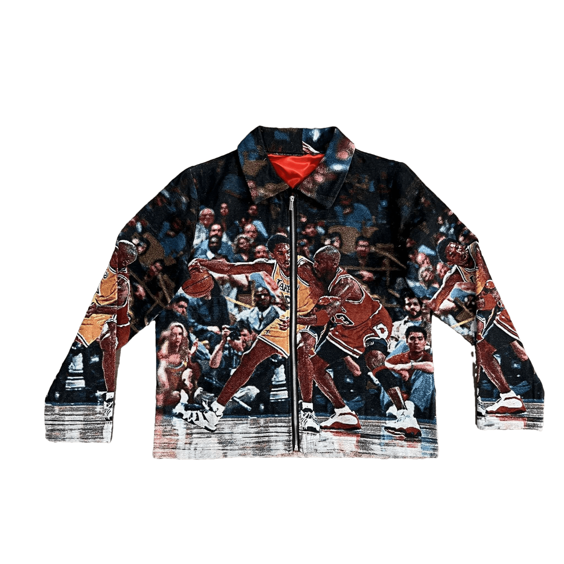 RDMCLOTHINGART tapestry hoodie Match Up Tapestry JACKET