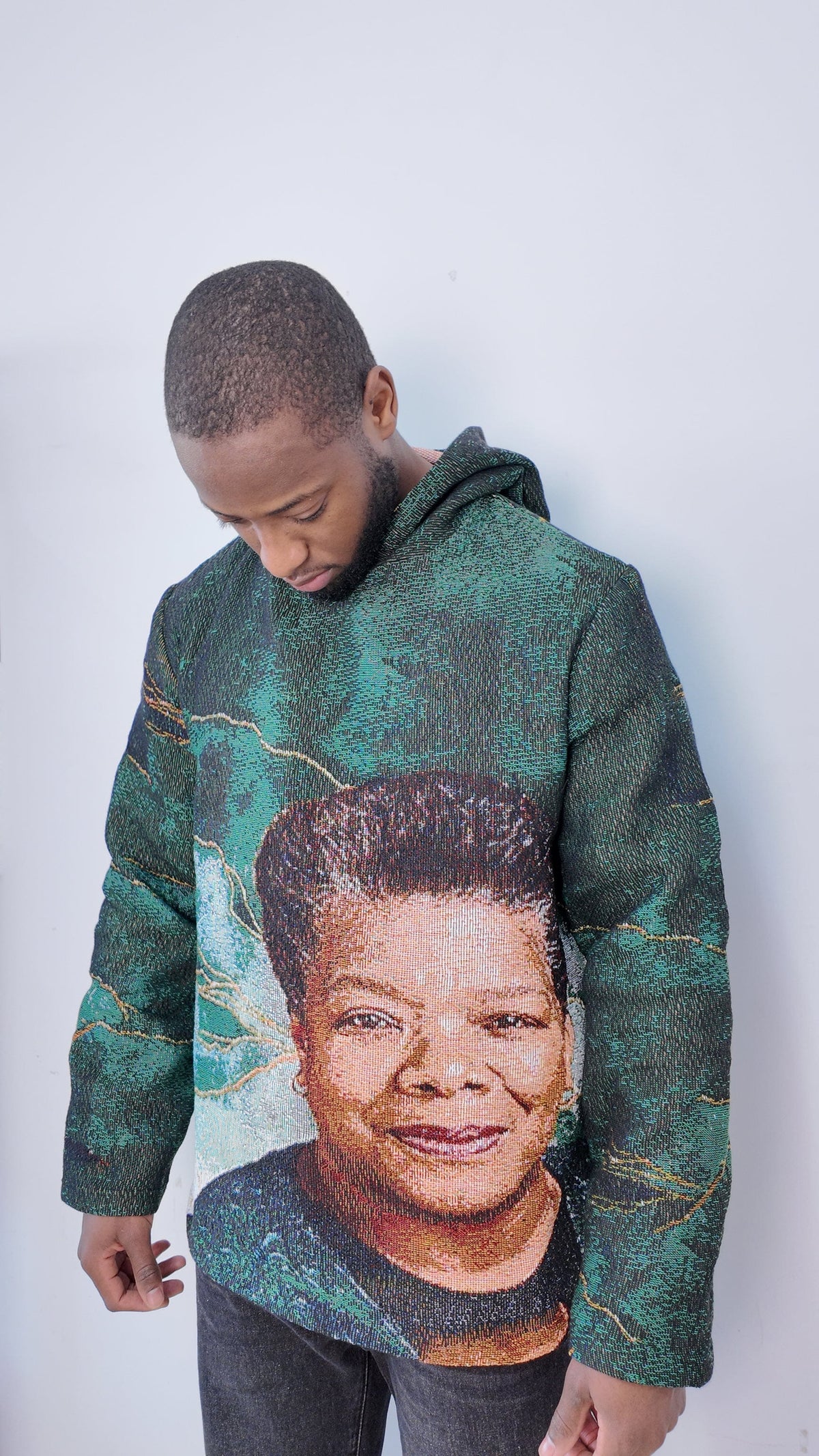 RDMCLOTHINGART tapestry hoodie MAYA TAPESTRY HOODIE