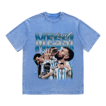 RDMCLOTHINGART tapestry hoodie MESSI 2 HEAVY WEIGHT COTTON TEE-8970