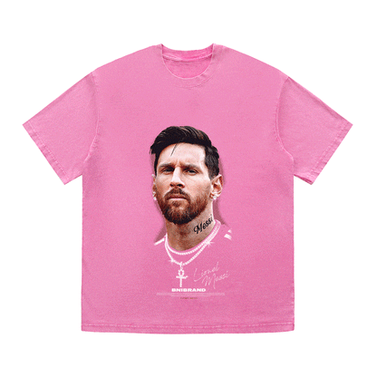 RDMCLOTHINGART tapestry hoodie MESSI HEAVY WEIGHT COTTON TEE-9323