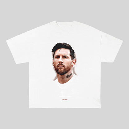 RDMCLOTHINGART tapestry hoodie MESSI HEAVY WEIGHT COTTON TEE-9323