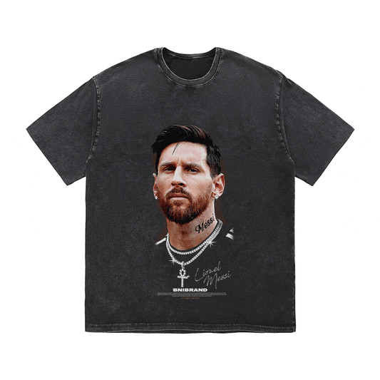 RDMCLOTHINGART tapestry hoodie MESSI HEAVY WEIGHT COTTON TEE-9323