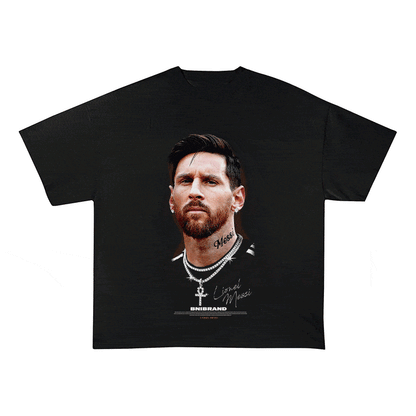 RDMCLOTHINGART tapestry hoodie MESSI HEAVY WEIGHT COTTON TEE-9323