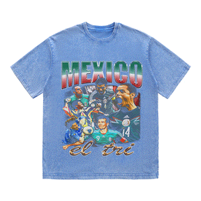 RDMCLOTHINGART tapestry hoodie MEXICO HEAVY WEIGHT COTTON TEE-8975