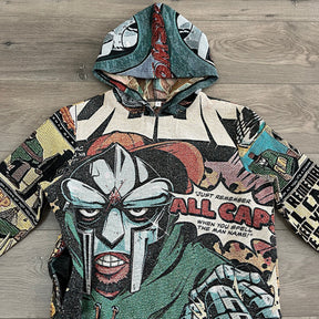 RDMCLOTHINGART tapestry hoodie MF DOOM TAPESTRY HOODIE