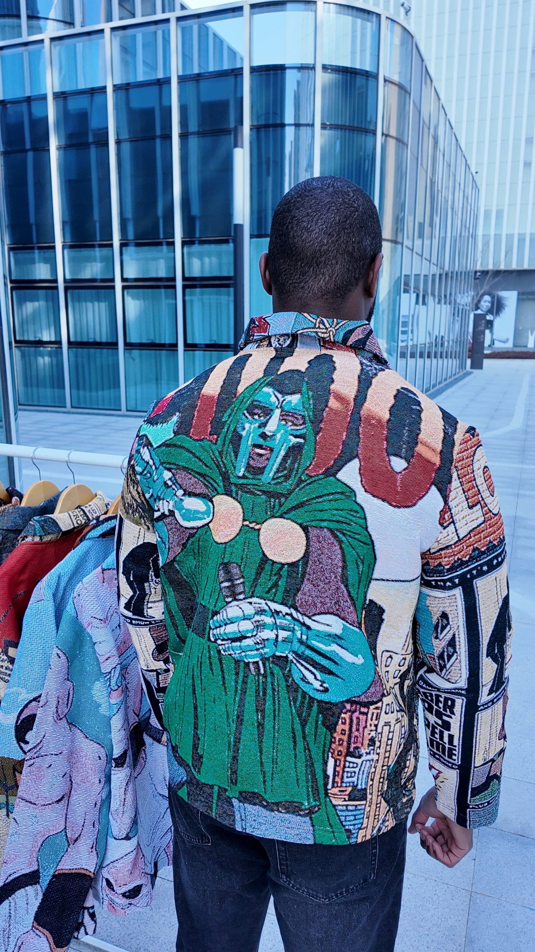 RDMCLOTHINGART tapestry hoodie MF DOOM TAPESTRY JACKET