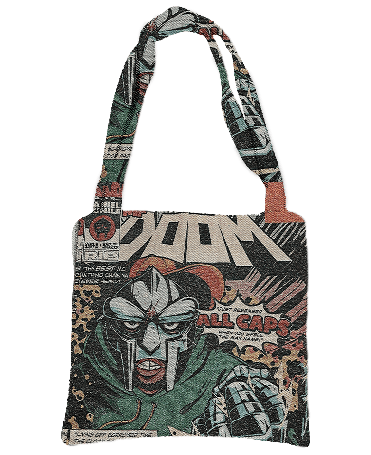 RDMCLOTHINGART tapestry hoodie MF DOON TAPESTRY BAG