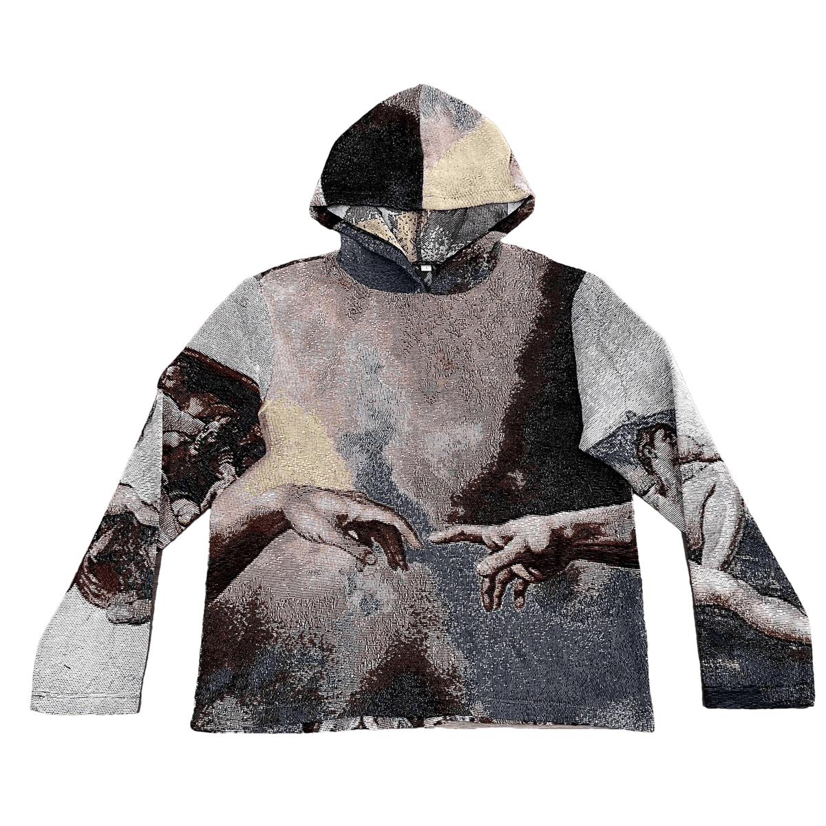 RDMCLOTHINGART tapestry hoodie MICHELANGELO TAPESTRY HOODIE