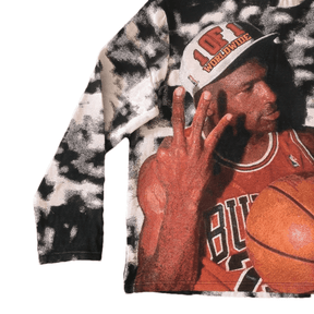 RDMCLOTHINGART tapestry hoodie MJ CHAMPION TAPESTRY