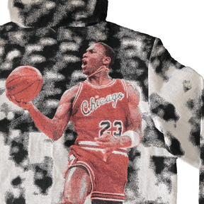 RDMCLOTHINGART tapestry hoodie MJ CHAMPION TAPESTRY