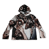 RDMCLOTHINGART tapestry hoodie MJ CHAMPION TAPESTRY HOODIE